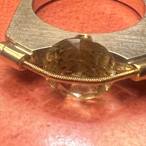 T Plodowski topaz ring, sterling silver 14 K
Size 7 - Picture 3 of 8